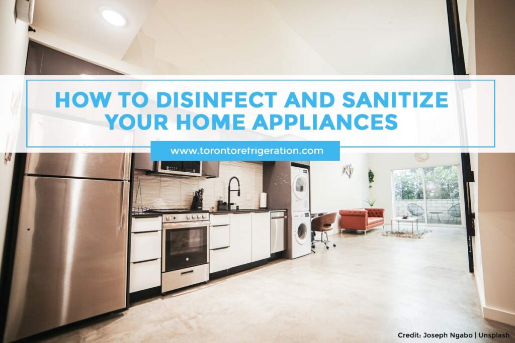 How to Disinfect and Sanitize Your Home Appliances